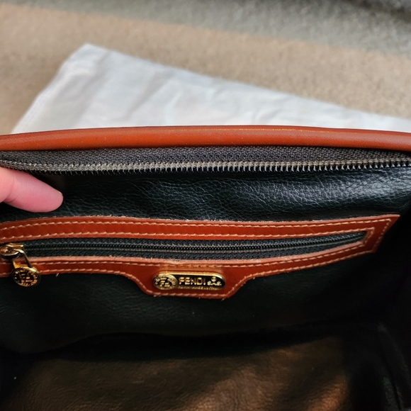 Genuine Vintage Fendi Convertible Boston purse - Picture 10 of 13